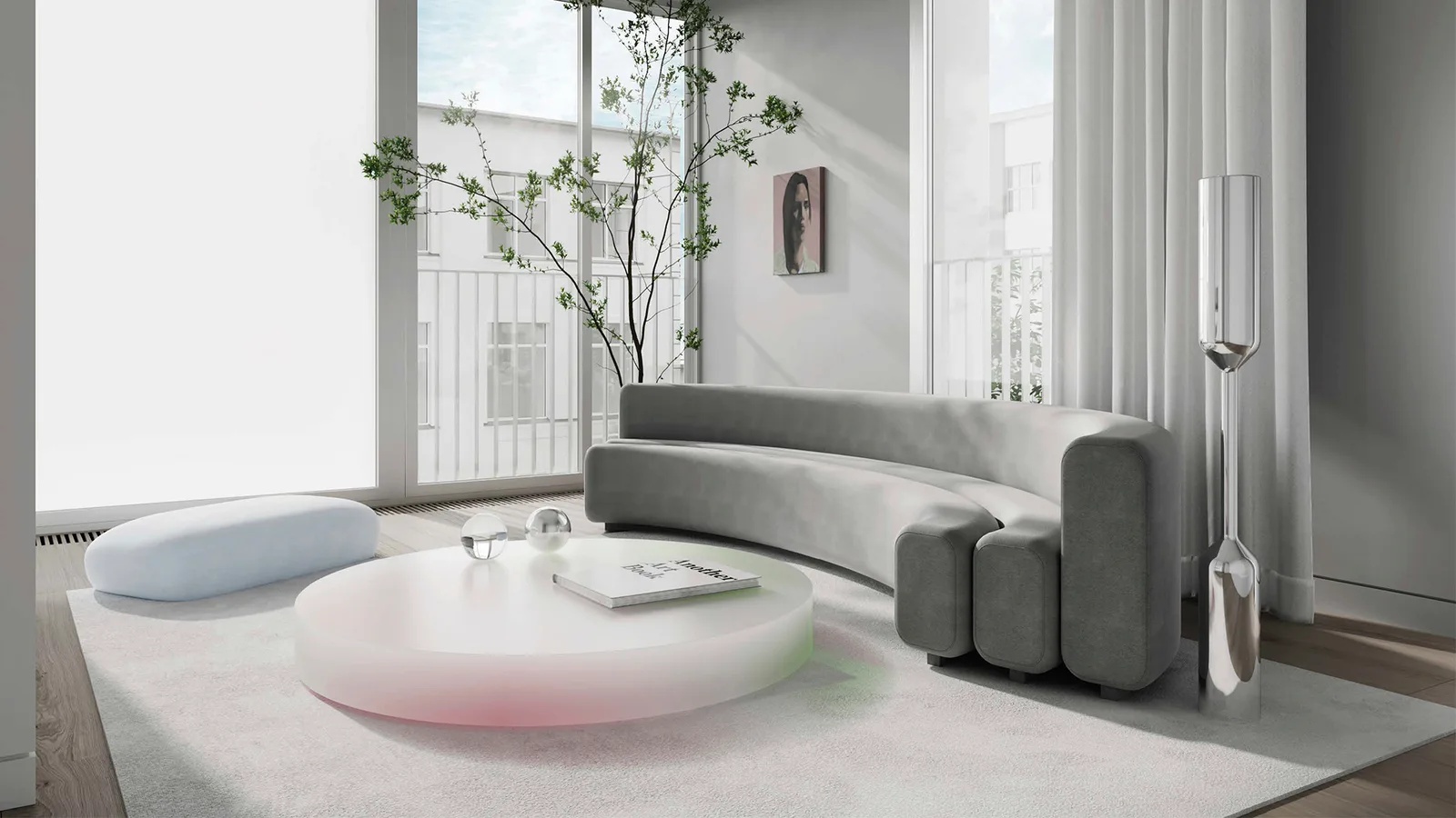 Интерьеры пентхауса Lumin House